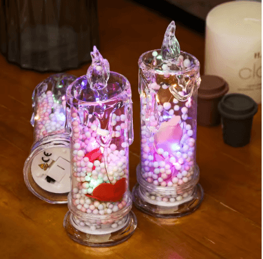 LED Preserved Roses for Girlfriend Home Decorative Atmosphere Ornament