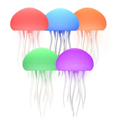 Jellyfish Mood Lamp LED Jellyfish Night Light Portable Jellyfish Lamp Jellyfish Decorations Smart Table Lamp For Bedside Desk