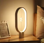 Mini Balance Light Creative Magnetic LED Night Light Levitation Balance Lamp USB Bedroom Bedside Night Lamp Decorative Light