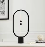 Mini Balance Light Creative Magnetic LED Night Light Levitation Balance Lamp USB Bedroom Bedside Night Lamp Decorative Light
