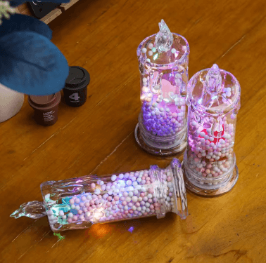 LED Preserved Roses for Girlfriend Home Decorative Atmosphere Ornament