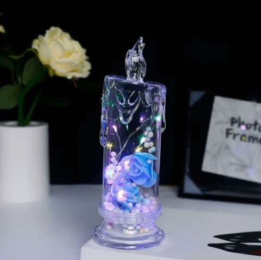 LED Preserved Roses for Girlfriend Home Decorative Atmosphere Ornament